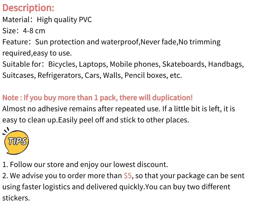 53/106 Stück Coole Modische Markenlogo-Aufkleber DIY Skateboard Laptop Gepäck Fahrrad Motorrad Handy Auto Wasserdichte Aufkleber Dekorationen Spielzeug – Detail 1