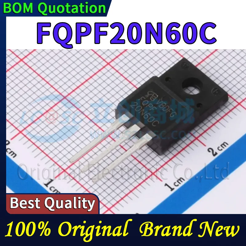 

5шт FQPF20N60C В наличии Оригинальные высококачественные