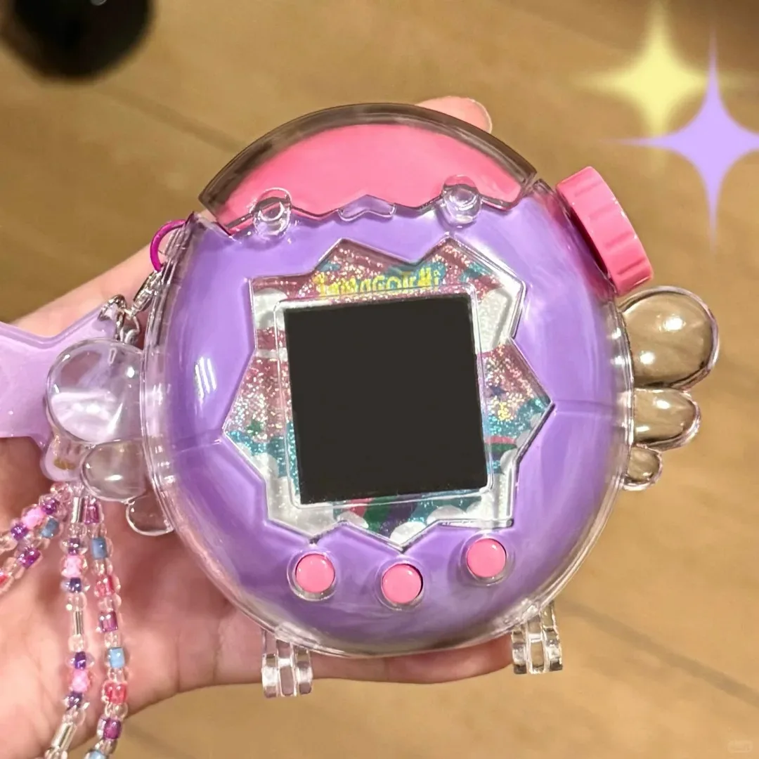 Para Tamagotchi Uni/Paradise carcasa protectora carcasa transparente fresa manzana accesorios con forma de silicona