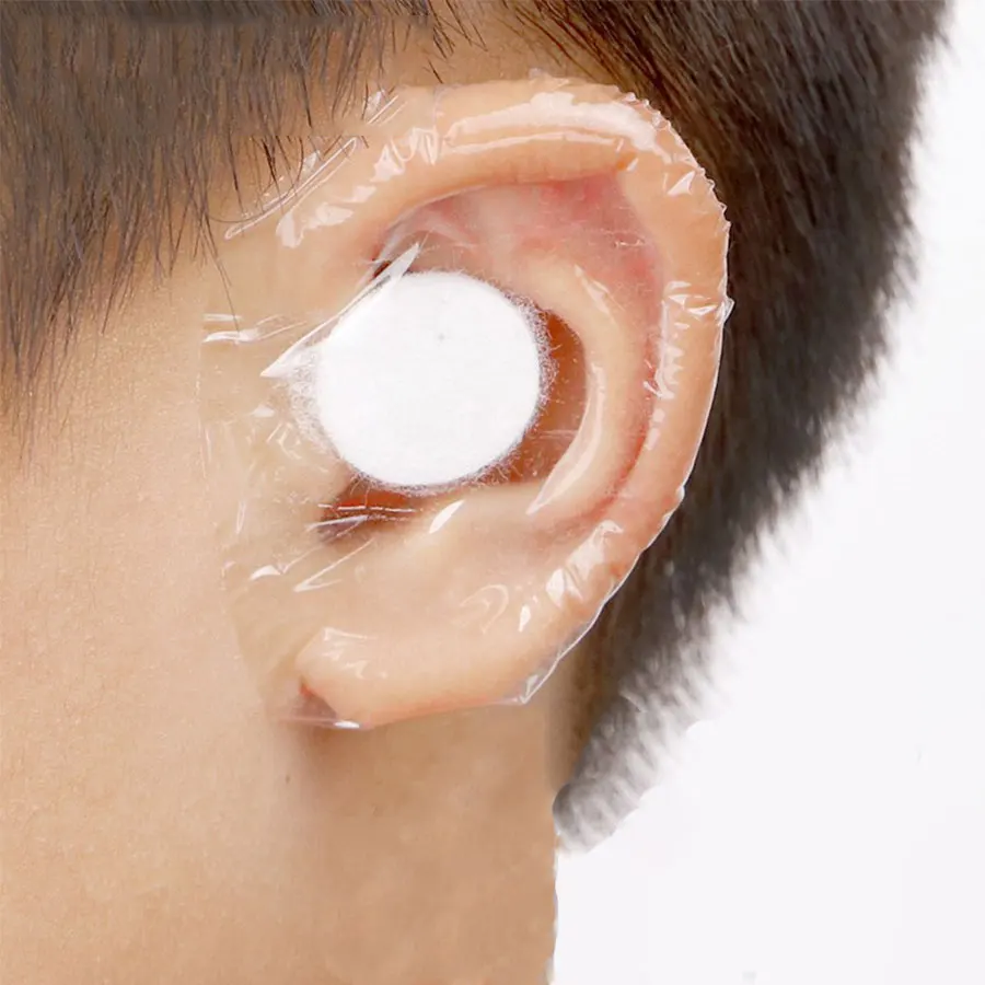 20/60/100 Baby Disposable Ear Shampoo and Earplug Stickers Shower Protection Earplugs Waterproof Child Care