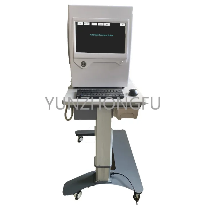 Ophthalmology Supplies Wheel Chair Use Motorized Instrument Table Ophthalmological Stand Slit Lamp Base