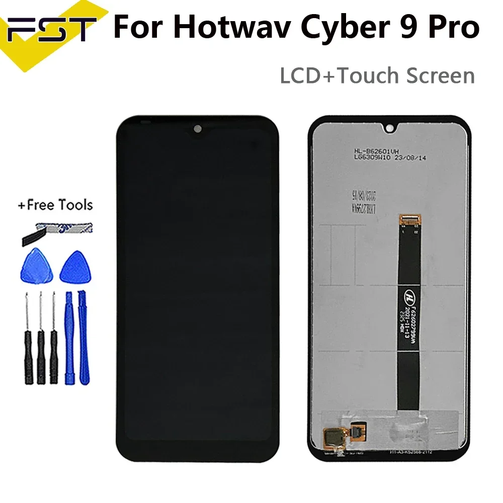 

6.3" For Hotwav Cyber 9 Pro LCD Display+Touch Screen Display Glass Panel Replacement For Cyber 9 Pro 4G LCD Screen Repair Parts