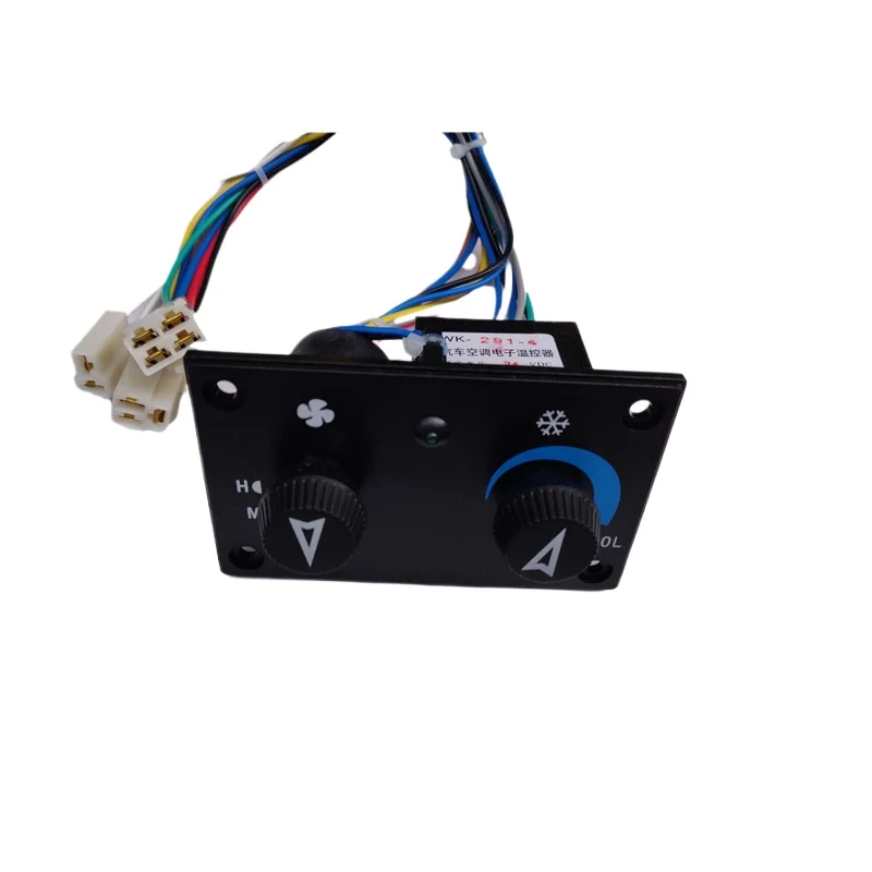 Refrigerated truck tractor air conditioner switch WK291-4 24V 12V automotive modified temperature control switch panel