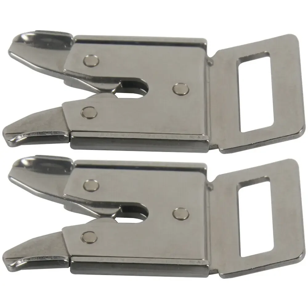 2x Neck Strap Alligator Clips For Rolleiflex 2.8F 3.5E 2.8E 3.5F 3.5T 3.5C 2.8FX