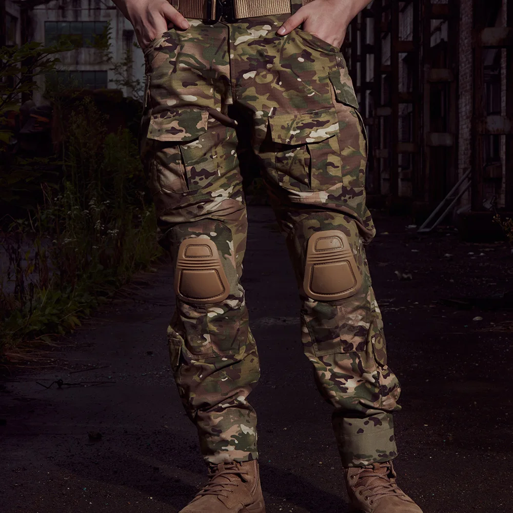 Military Quality G3 Combat Frog Suit Tactical Outdoor Adventure Army Fans Essential High Wear and Scratch Resistant Camouflage