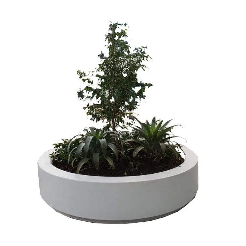 FRP tree pool stool, special-shaped outdoor landscape FRP seat