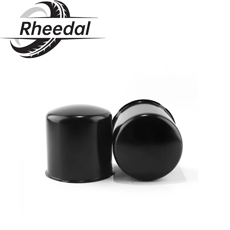 

Rheedal, 2 шт., центральные заглушки для ступиц 108 мм/4,25 дюйма (высота) и 110 мм/4,33 дюйма (высота) из нержавеющей стали, для колесных дисков прицепов/грузовиков с центральным отверстием 4,33 дюйма (высота)