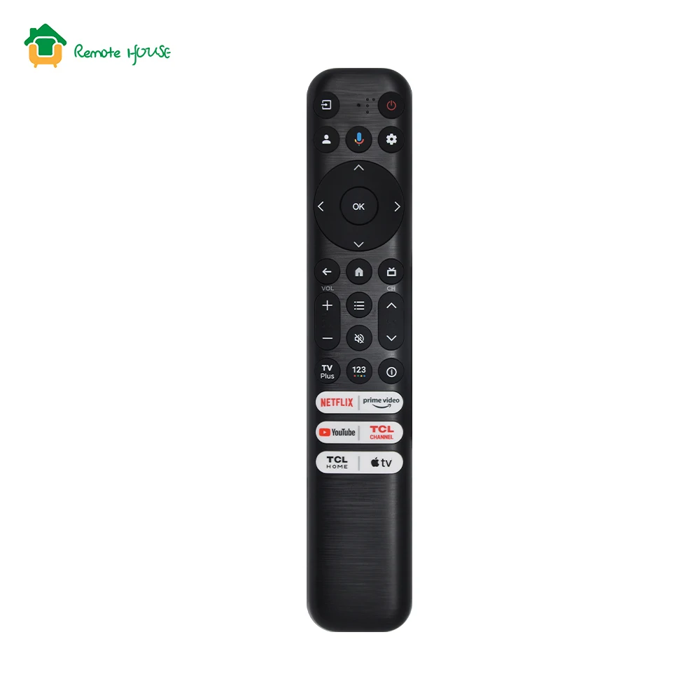 New RC813 FMB1 Replacement for TCL Voice Remote Control Compatible with TCL Q550G Q650G Q670G Q750G S370G LED UHD QLED Smart TVs