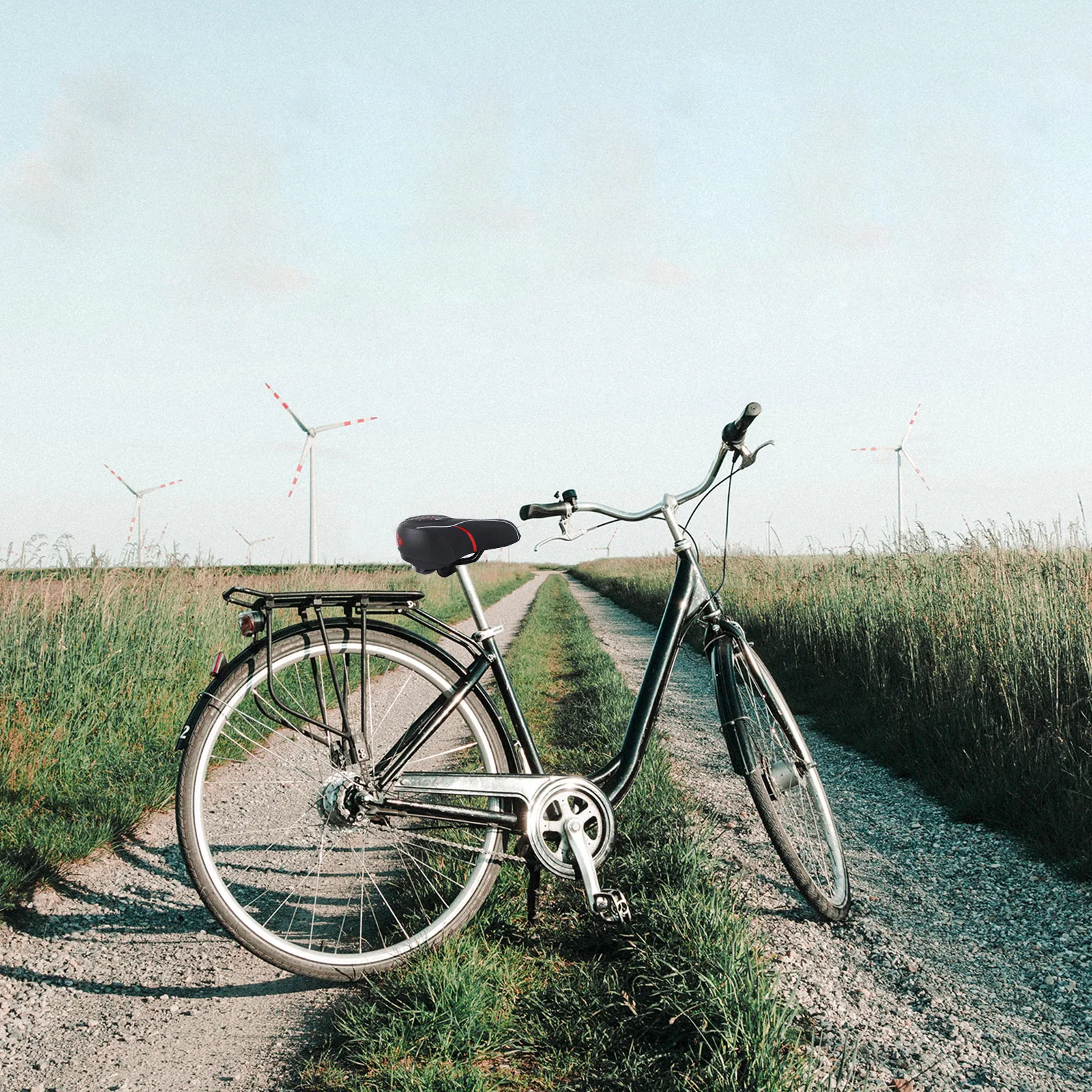 Silicone Shockproof Bike Saddle Thickened Breathable Seat Cushion For Mountain Road Racing Bike Cycling Riding Outdoor