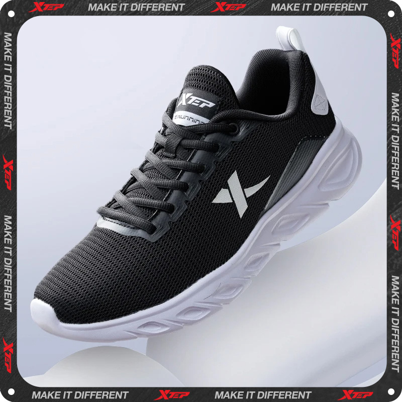  Xtep Running Shoes For Men 2021 Winter Street Casual Men's Sports Shoes Wear-Resistant Support Cushion Sneakers 879419110080 