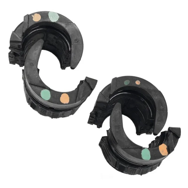 AEF2-4Pcs استقرار بار المطاط كم افتتاح المطاط قوس 7L8411313B 95534379261 لشركة فولكس فاجن طوارق Q7 بورش كايين