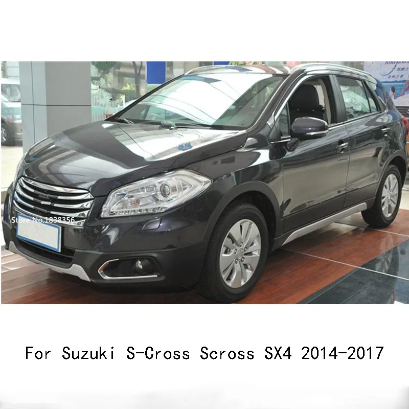 For Suzuki S-Cross Scross SX4 2014 2015 2016 2017 Car Sticks ABS Cover Middle Shift Stall Paddles Cup Lamp Frame Trim Parts 1pcs
