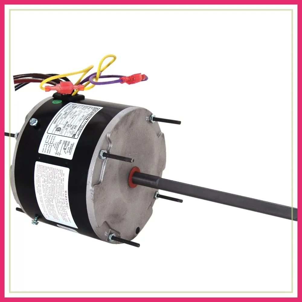 

1/3-1/6 HP Condenser Motor, 1075 RPM, 208-230V, 2A, 48Y Frame, Sleeve Bearing