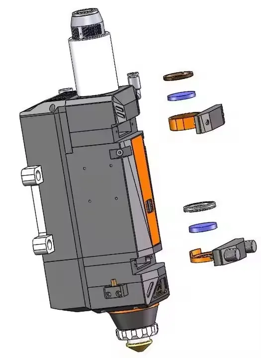 ترويج المبيعات Au3tech A230e رأس القطع بالليزر التركيز التلقائي مع نظام التحكم باستخدام الحاسب الآلي 3721h Sc2000 أجزاء آلة الليزر