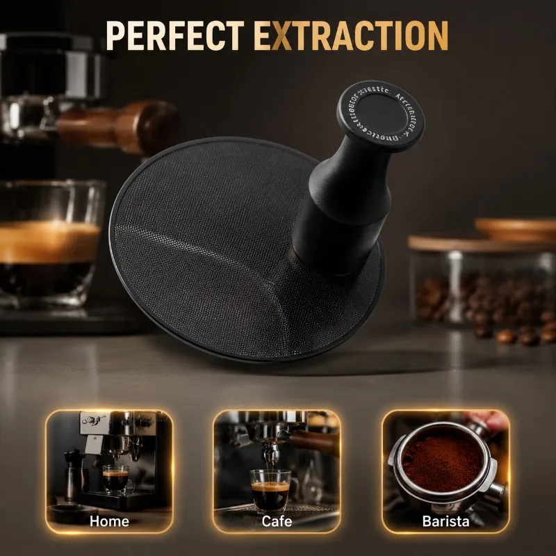 Magnetic Secondary Water Divider Coffee Diffuser Black Metal Flow Control Sprayer Uniform Liquid Separation Tool for Hand Drip