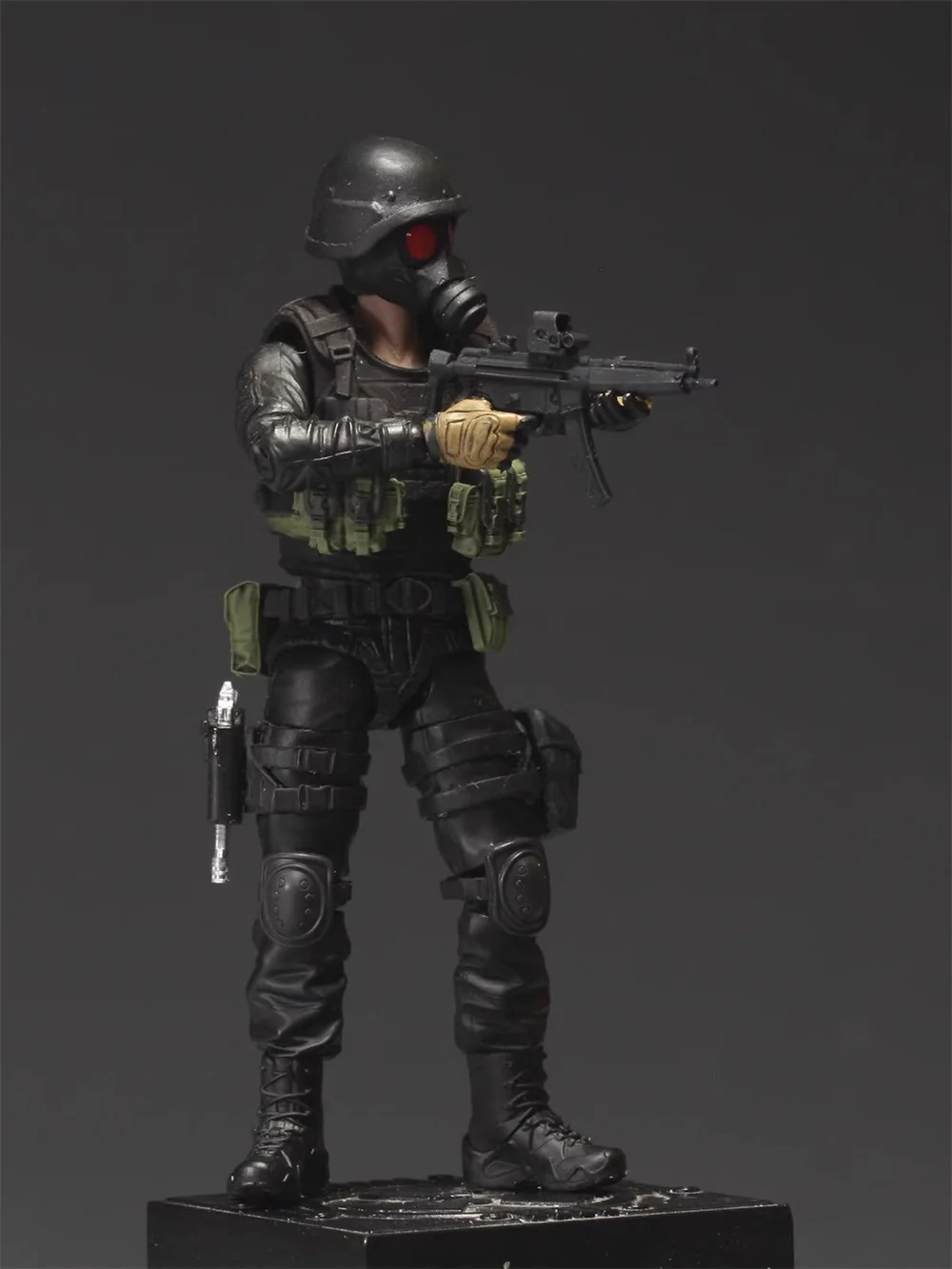 1/18 Acid Rain Residents of the Grim Reaper Hunk Full Set Evil Moveable Action Figure Accessories For Fans Collectable DIY