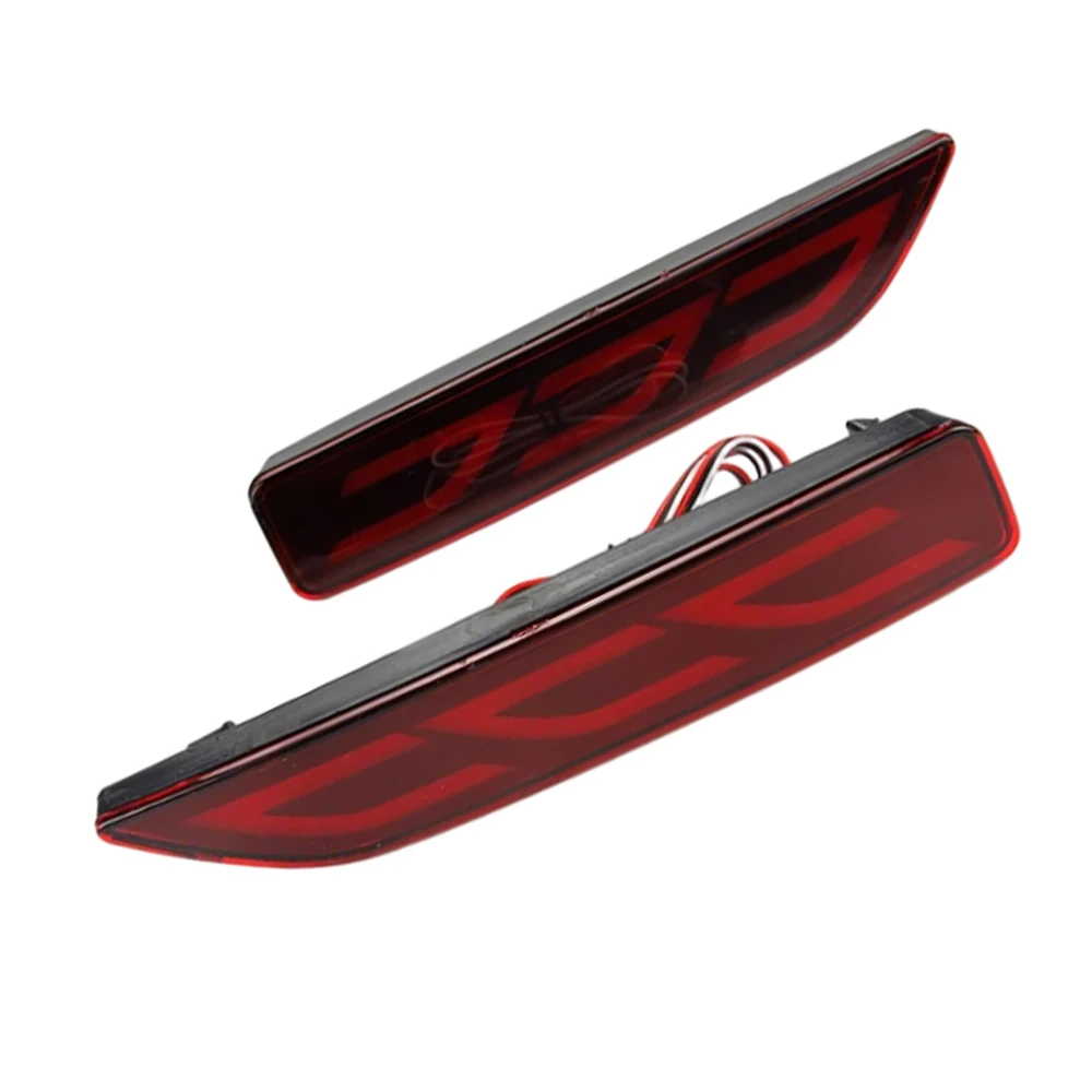 مصابيح LED فائقة السطوع LED المصد الخلفي عاكس الضوء ABS مناسب لهوندا BRV 2015-2016 معزز للسلامة