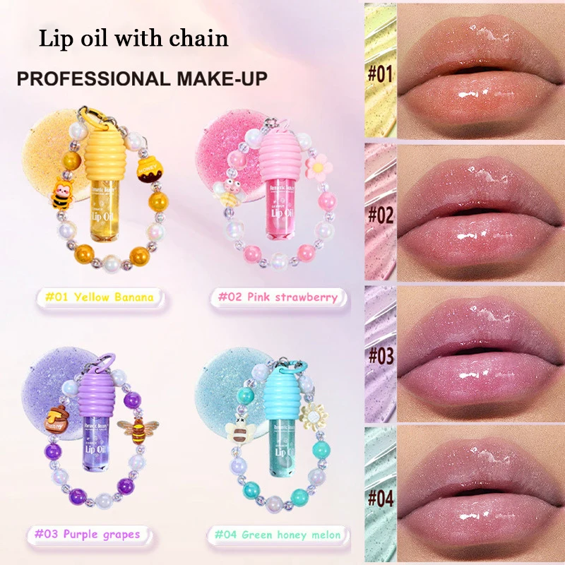 Crystal Mirror Water Lip Gloss Moisturizing and Ultra Moisturizing High Gloss Lip Gloss Long Lasting Moisturizing Lip Makeup
