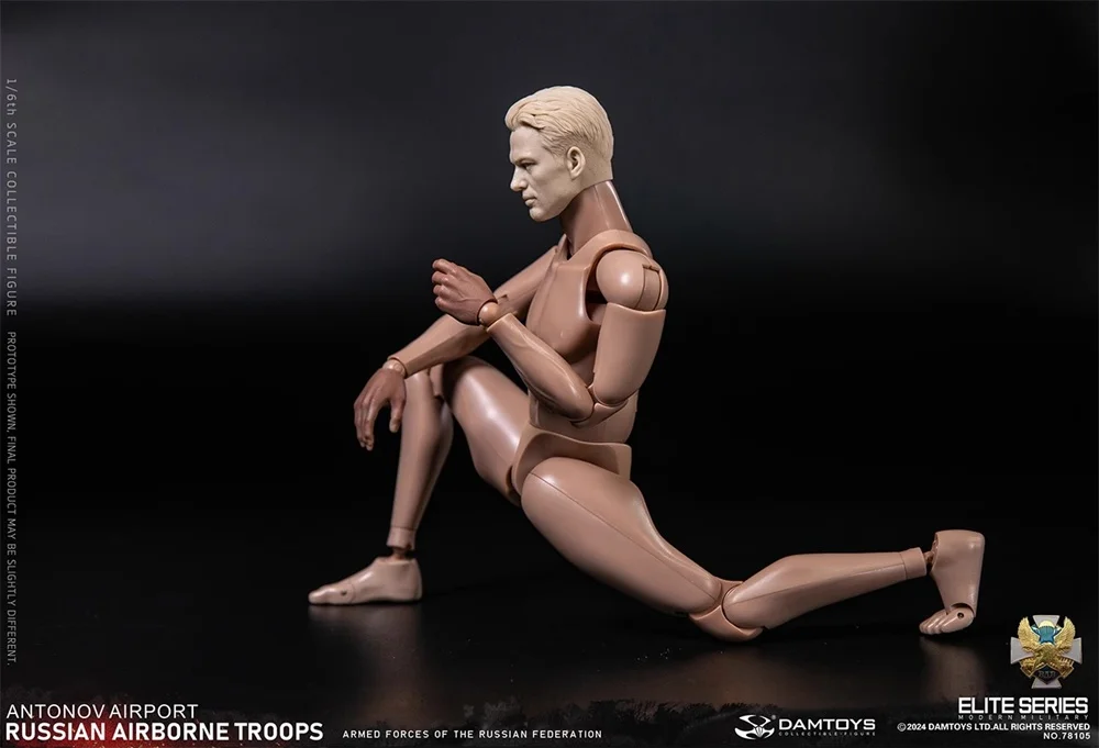 

The Russian Soldier Black Hollow Leather Shoe Boots Bare Foot New Body Figure Gloved Hand Types For 12" DAMTOYS 1/6