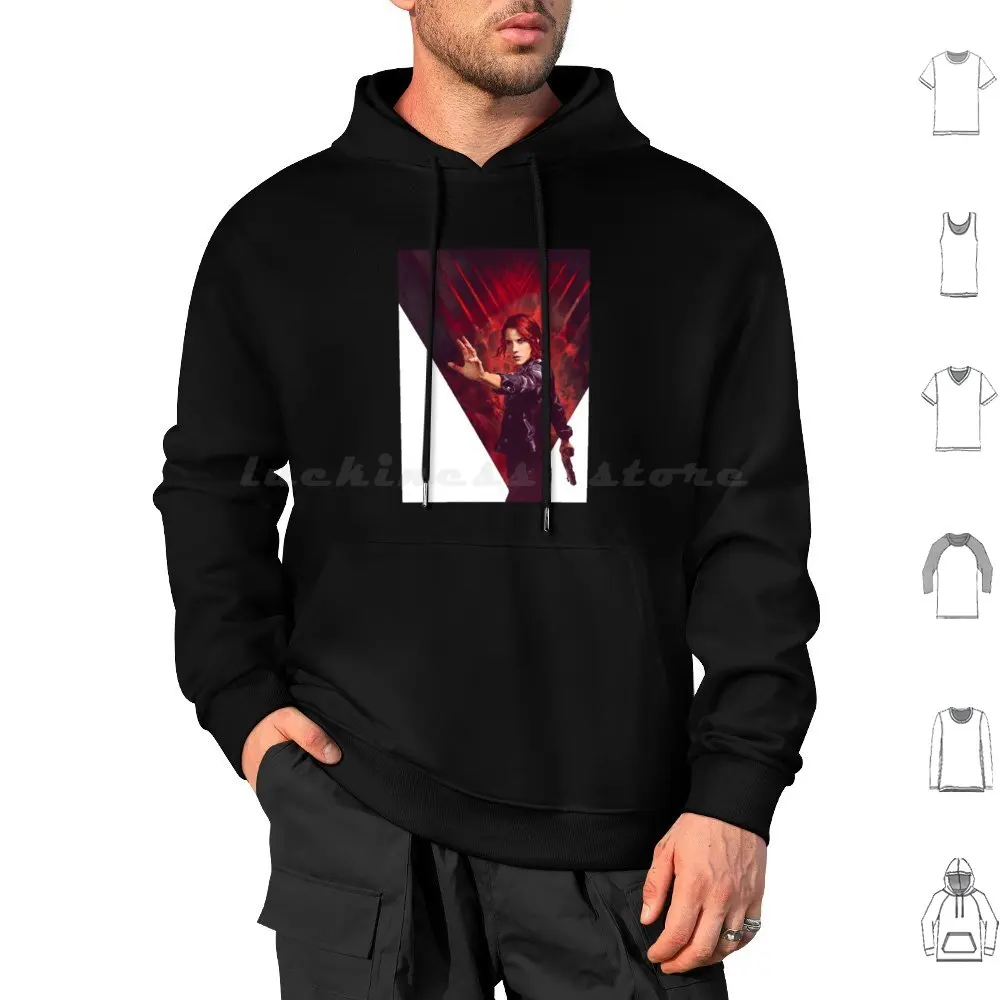 Control Graphic Hoodie cotton Long Sleeve Alan Wake Remedy Horror Game Control Alan Wake Gaming Jesse Faden Video Game