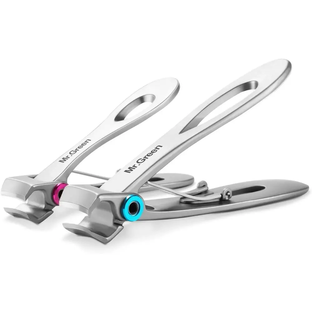 

Extra Wide Jaw Heavy Duty Stainless Steel Nail Clippers for Thick Nails