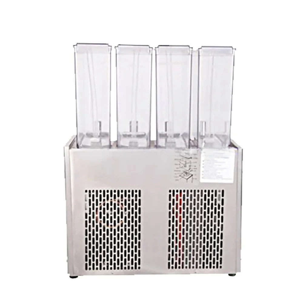 Commercial Cold Drink Juice Dispenser 4 Tank Drinking Juice Dispenser Juice Cooler for Drink Shop deposit view 5