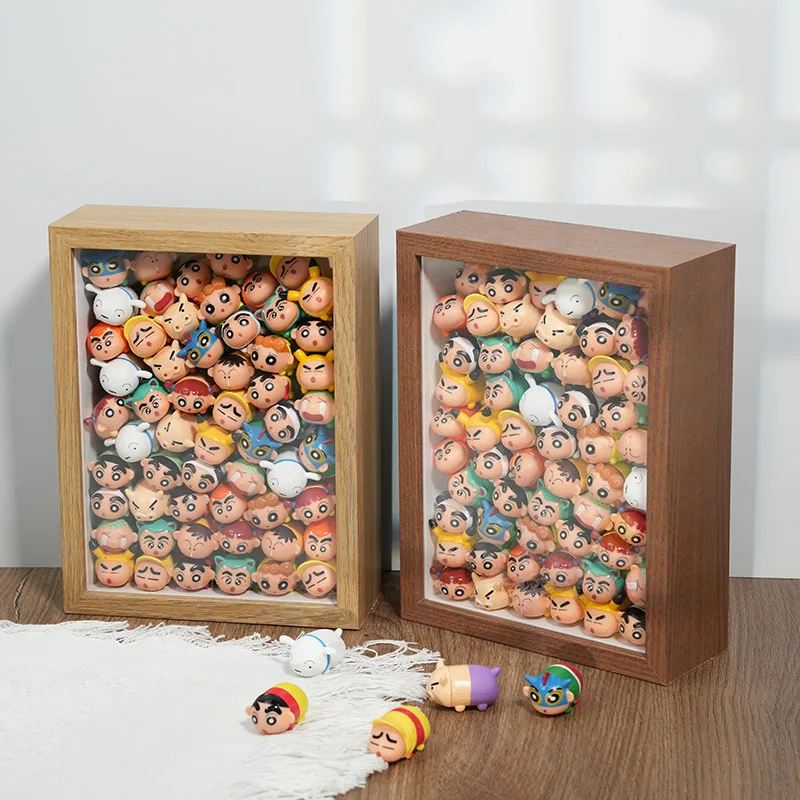 3D Speelgoedopslag Diy Frame Blind Box Pop Kleine pop Decoraties Creatieve fotolijst Kantoordecoratie Aangepaste fotolijst