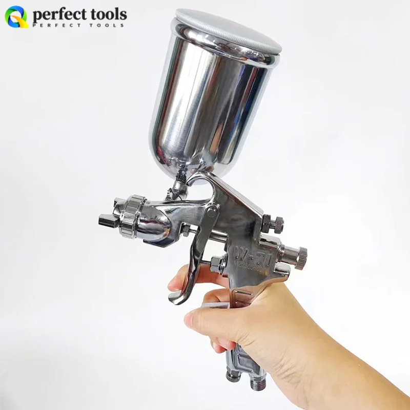 Original  W-71 Pneumatic Paint Gun Household Car Furniture Paint Tool On The Pot High Spray Gun 1.0 1.3 1.5 1.8 Caliber