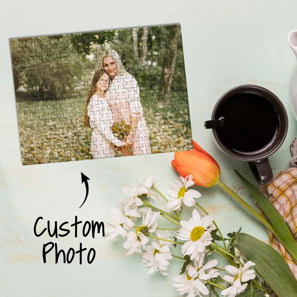 Kreatives individuelles Foto, individuelles Bild-Puzzle, personalisierte Dekompressionspuzzles, individuelle Puzzles in Fotos, Puzzle