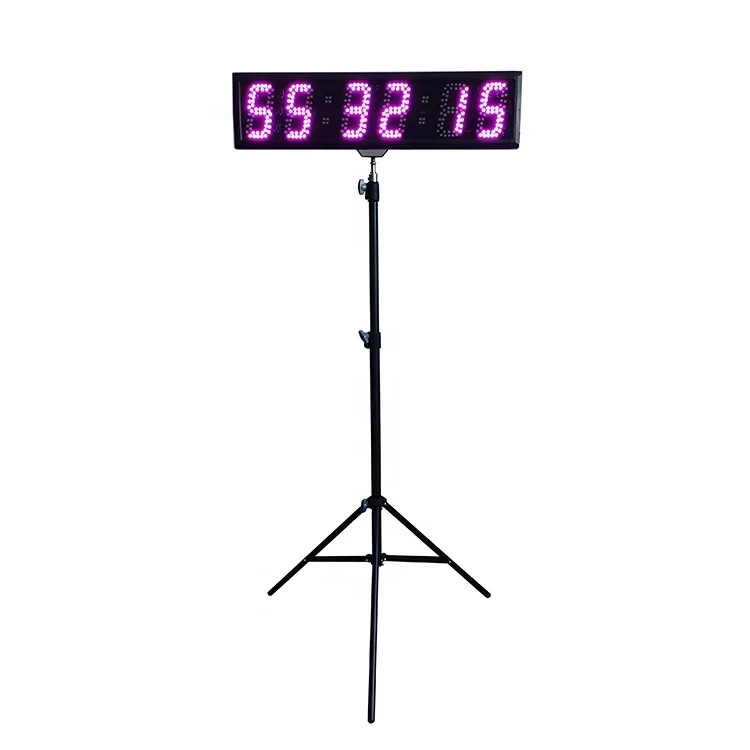 High Accuracy 5 Inch 6 Digits Marathon Timer Race Timing Clock Stopwatch Timer