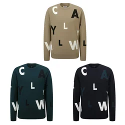 Callaway ultimativen Genuss! Trend ige Marke Herren Strick pullover! Luxuriöser Herbsts til, bequeme Stoffe, neuer Golfs til!