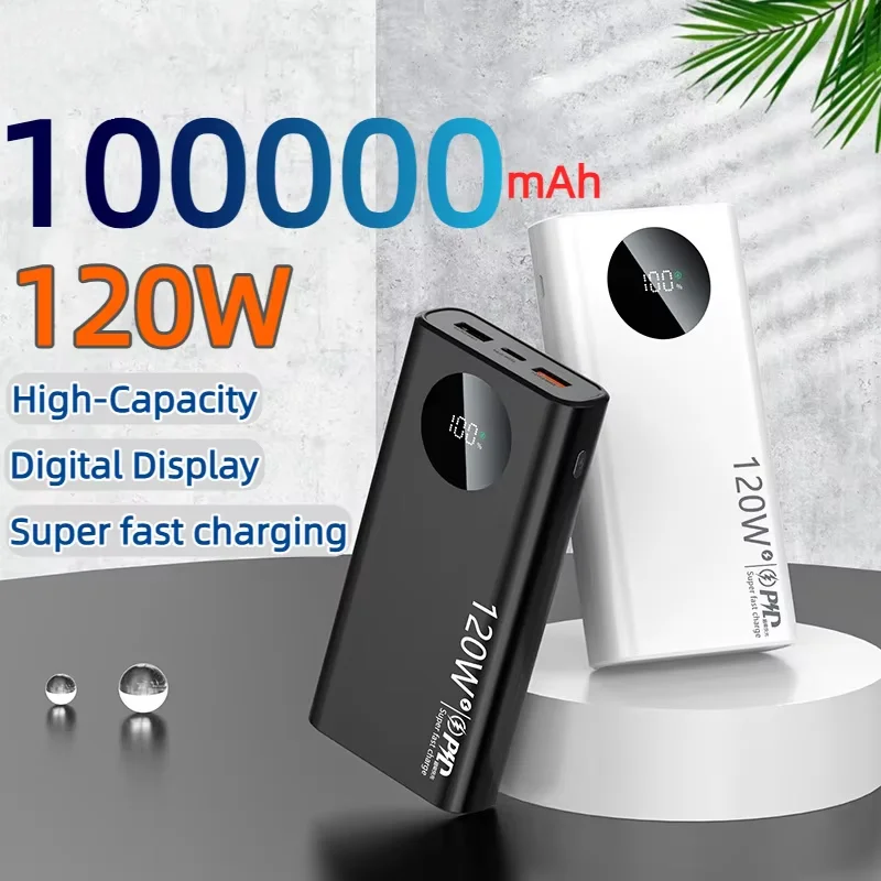 120W 100000Mah Powe… - image