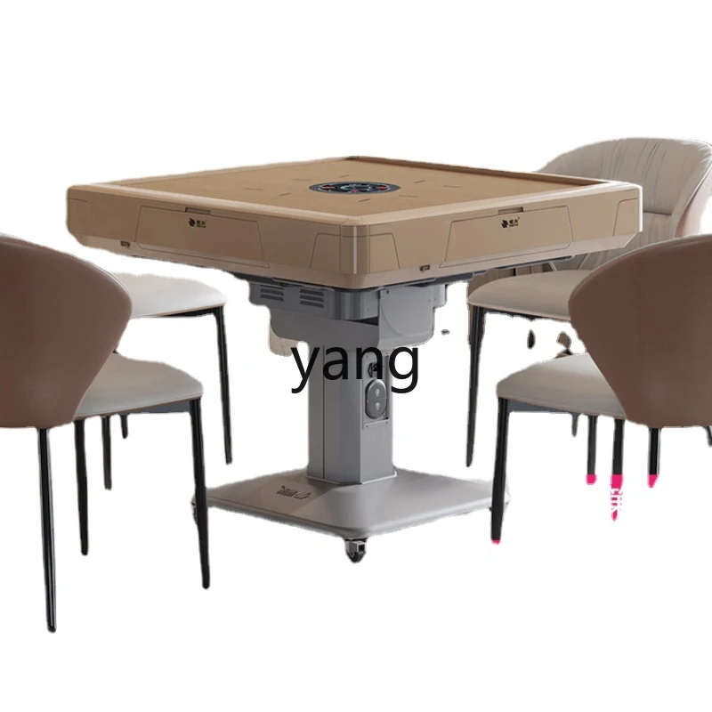 

CX Rotary Wing Mahjong Table Automatic Household Dual-Use T380 Roller Coaster Oblique Plate Electric Folding