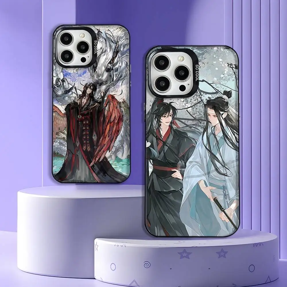 

Mo D-Dao Z-Zu Shi Phone Case For iPhone 17,16,15,14,13,12,11,Pro,Max,Plus,E,Air,Mini Black Tpu Cover