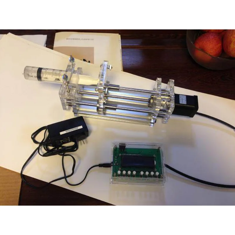 Desktop Injection Pump Syringe Propeller Laboratory Micro Pump Glue Dispenser 1ml~150ml