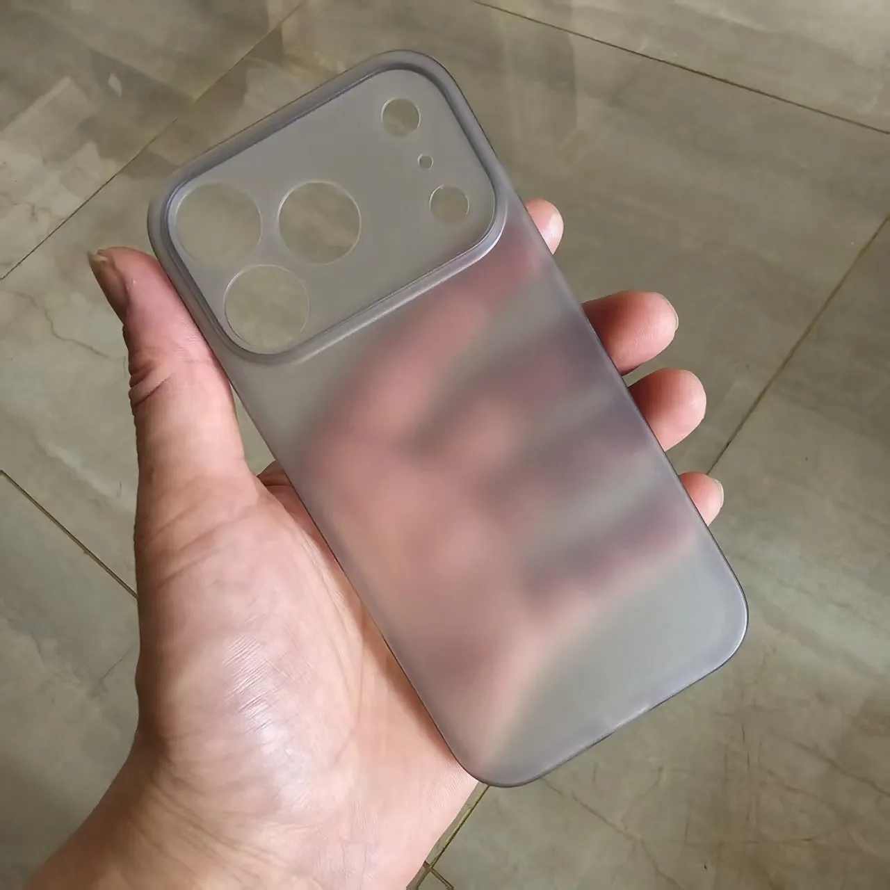 Funda de teléfono mate PP ultrafina para Apple iphone 17 Pro Max 17Pro funda delgada para iphone17 iphone Air funda invisible