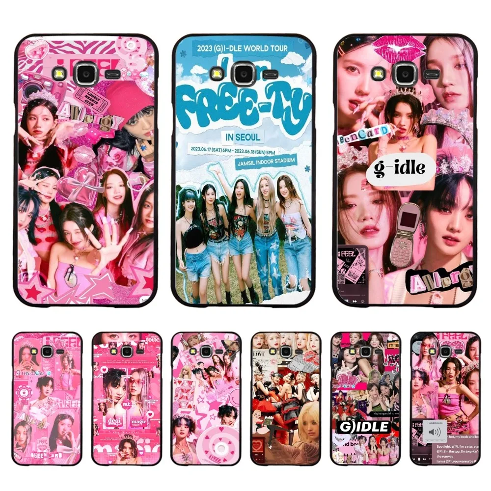 Kpop G-GIDLE I FEEL Beautiful Phone Case For Samsung J 7 plus 7core J7 neo J6 plus prime J6 J4 J5 Mobile Cover