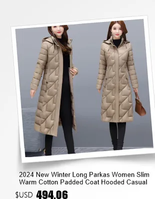 2027 Winter New High End Big Fur Collar Workwear Down Cotton Jacket Women's Fashion Short Thicken Cotton Female Parkas Coats