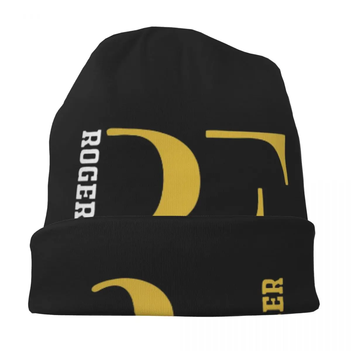 Roger Federer Warm Knitted Cap Hip Hop Bonnet Hat Autumn Winter Outdoor Beanies Hats for Unisex Adult