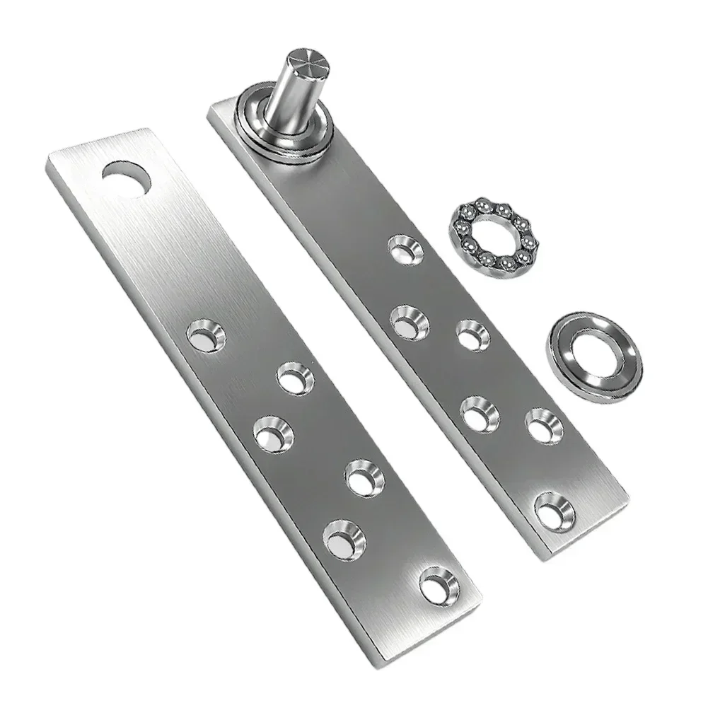 360 Degree Door Hinges Rotation Heavy Duty Hidden Sliding Hinges For Wooden Doors Stainless Steel Design For Quiet Operation