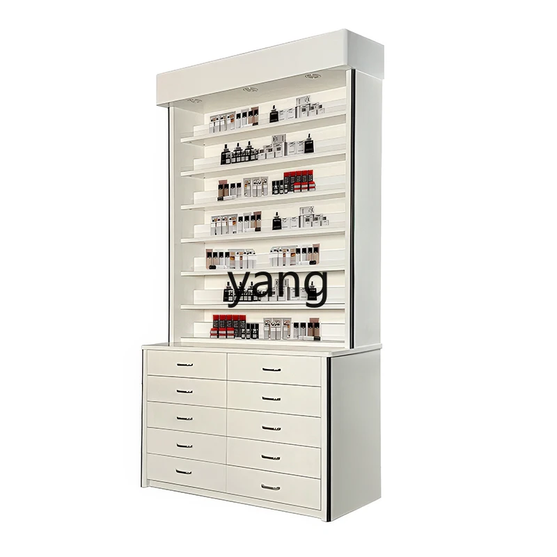 

LH Nail Art Cosmetics Display Cabinet Beauty Salon Products Paint Cabinet Nail Polish Display Cabinet