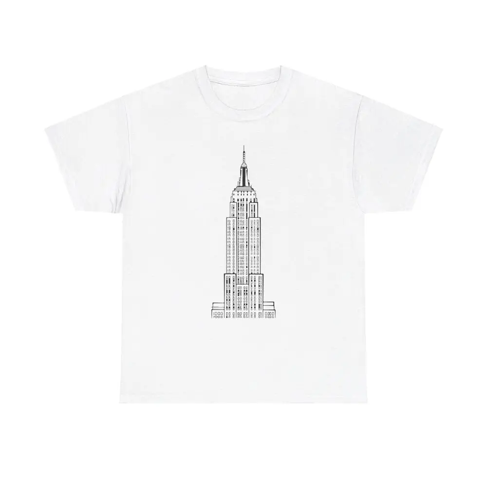 Empire State Building T-Shirt - skyscraper landmark new york manhattan skyline