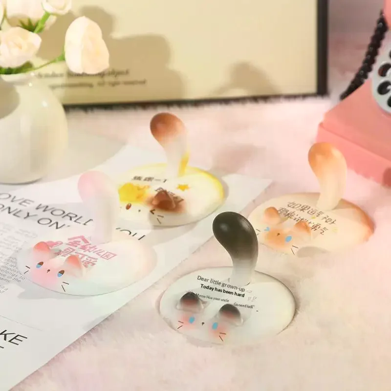 

Cute Design Mobile Phone Holder Cartoon Cat Sweet Style Cartoon Cat Holder Desktop Decoration Function Creative Phone Stand