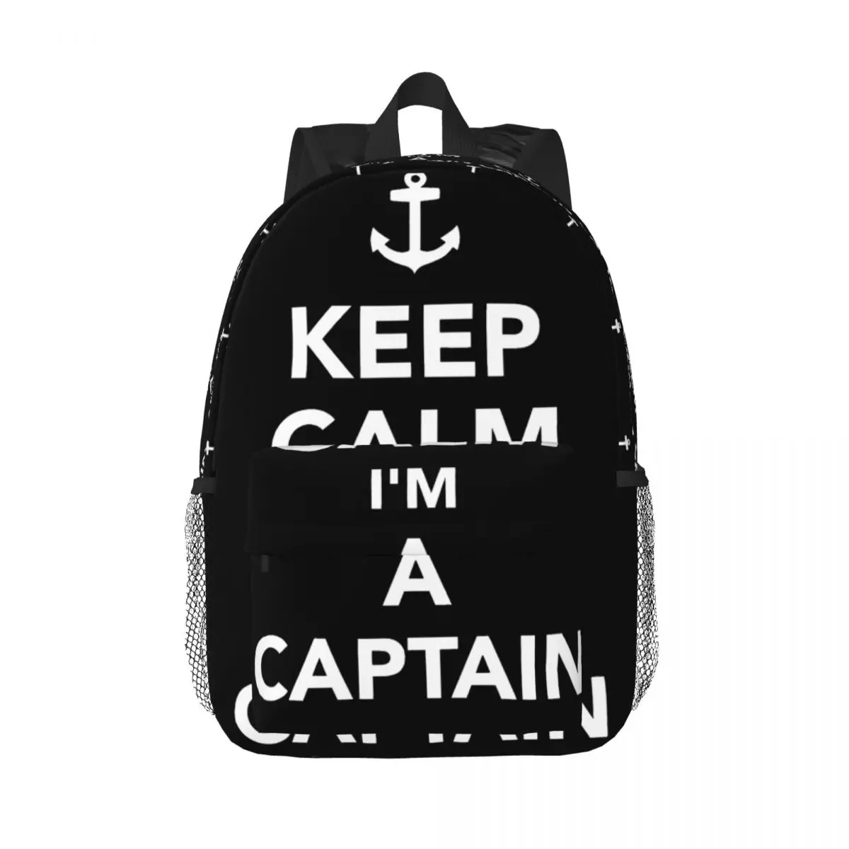 

Keep Calm Im A Captain рюкзак для учеников средней и старшей школы