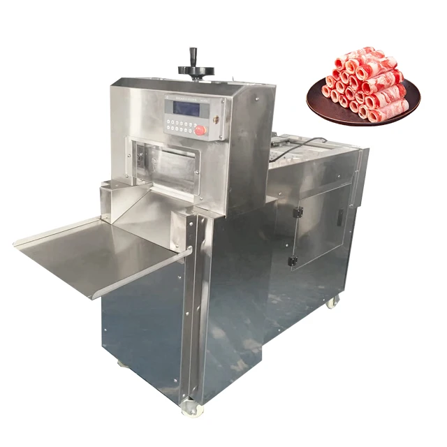 FOODLINE Intelligent Control Meat Slicing Machine Simple Operation Panel For Unskilled Workshop Workers