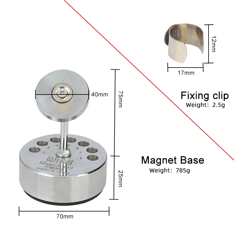 7gtool 360 handpiece titular girando atração magnética universal usado para soldador de ponto lidar com moedor bancos visas ferramentas rotativas