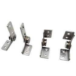 Stainless Steel Damping Torque Close-up Hinge 180 Degree Any Free Stop Bracket Notebook Display Positioning Stop Shaft Hinge