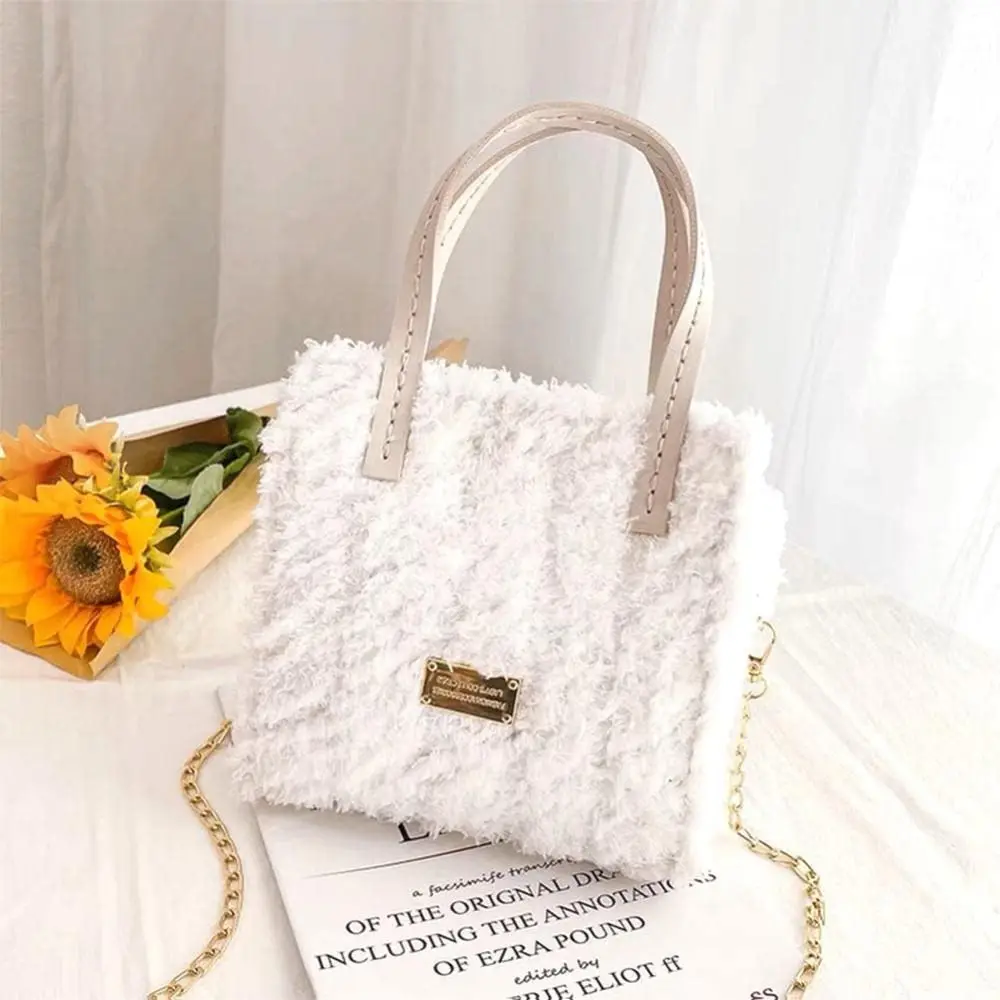 Handbag Accessories Plastic Bag Mesh Grid White Blank Mesh Canvas Bag Rug Acrylic Yarn Crafting Knit