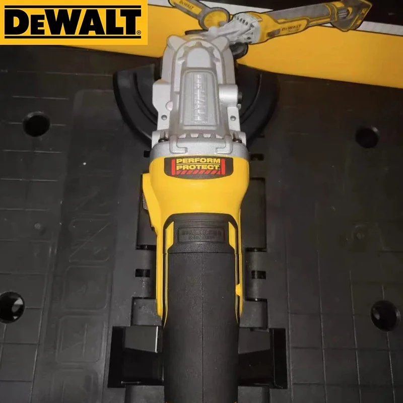 DEWALT Angle Grinder 18V Brushless Motor Cutting Machine Kits 125mm Rechargeable Cordless Handheld Polishing Machine DCG405FN