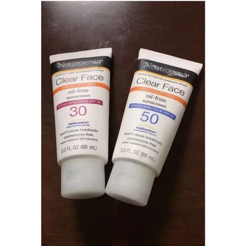 

SPF30/SPF50 Sunscreen Clear And Refreshing Face, Natural And Long-lasting, Oil-free And Clear Sunscreen 88ML